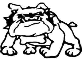  Bulldog Stance 1 Decal Proportional