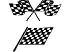  Checker Flags 0 4 8 V A 1 Decal
