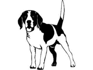  Dogs_ Beagle D R_ P A 1 Decal Proportional