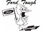  Duck Stomping Ford Decal