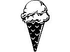  Food Drink Ice Cream Cone P A 1 Decal