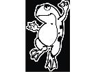  Frog Dancer Decal