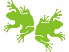  Frog Pair Decal