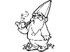  Gnome Smoker Decal