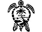  Guam Sea Turtle Decal