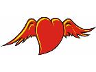  Heart Wings C L 1 Decal