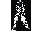  Hip Hop Dude Stand Tall Decal