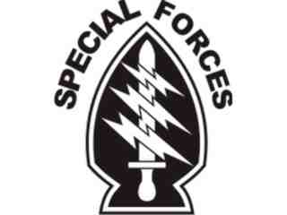  Military Special Force 2 Decal Proportional