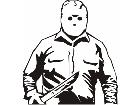  Monster Chainsaw Massacre Decal