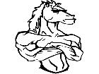  Mustang Pony Muscle Decal