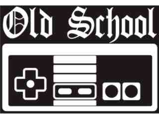  Nintendo Old School_ I N V Decal Proportional