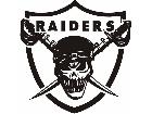  Raiders Skull New Style Decal