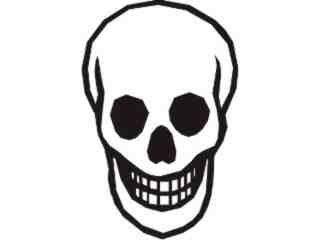  Skull 0 3 Decal Proportional