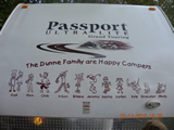 The Dunne Family's custom vinyl sticker project