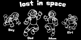 family decal space men