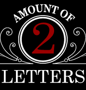 Choose from a 2 or 3 letter monogram decal.